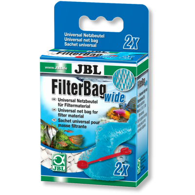 JBL FilterBag wide - Универсальный сетчатый мешок с крупной сеткой для аквариумных фильтрующих матер