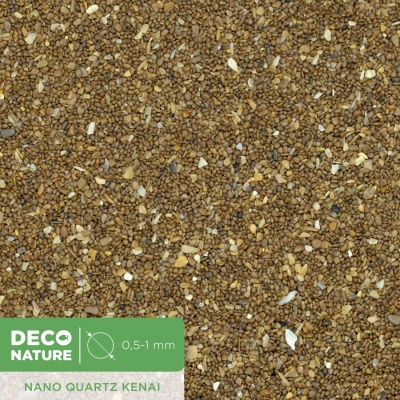 DECO NATURE NANO QUARTZ KENAI - Природный кварцевый песок фракции 0.5-1 мм, 3,5л